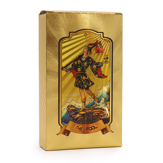 Cartas do Tarot Douradas