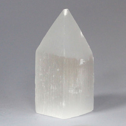 Torre de Selenite Ponta de Lápis - 10 cm