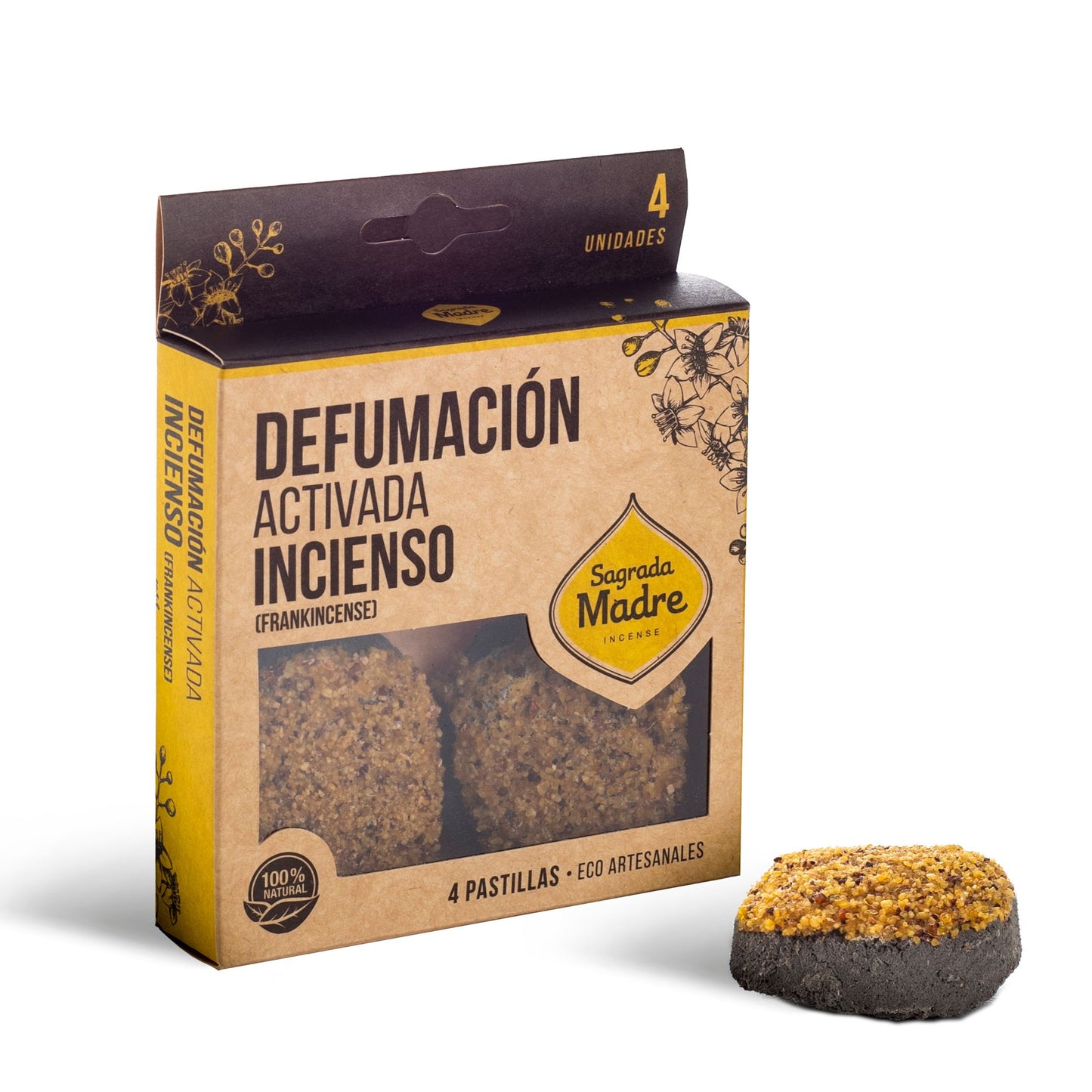 Pastilhas de Incenso em Resina X4 - Frankincense