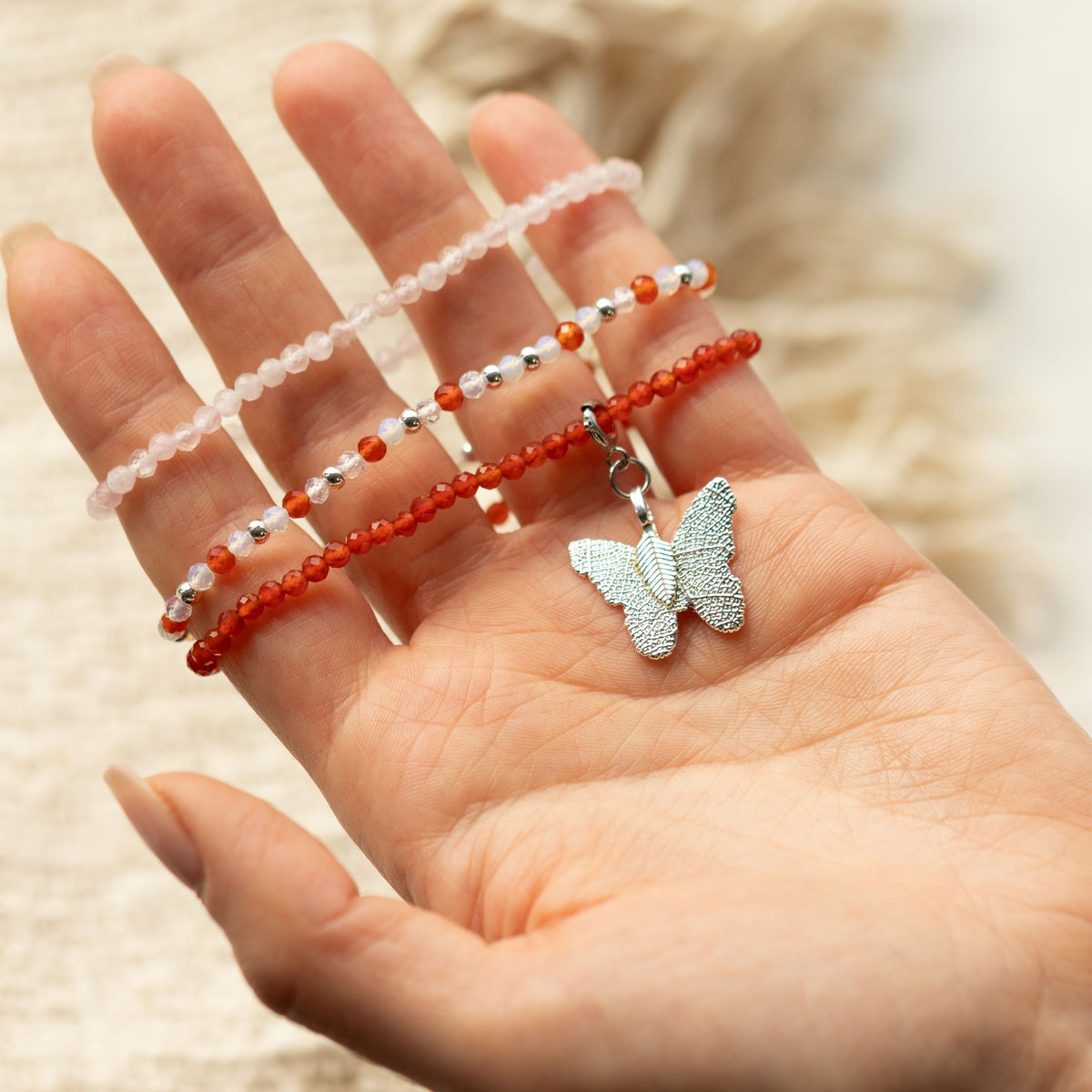 Conjunto de Pulseiras Ninfa Amor e Chama