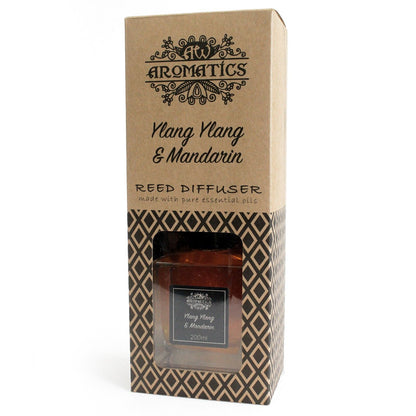 Difusor de Vareta com Óleos Essenciais - Ylang Ylang e Tangerina