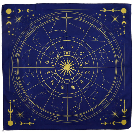 Pano para Leitura de Tarot - Zodíaco