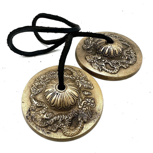 Sino Tibetano Tingsha - Dragão - aproximadamente 7,4 cm