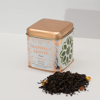 Chá Preto Orgânico com Laranja, 50 g