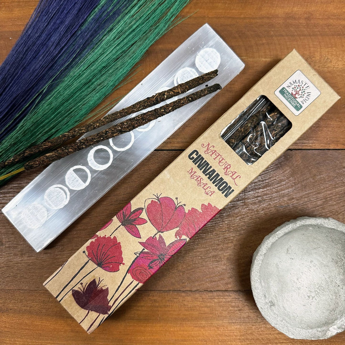 Incenso Botânico Natural Masala - Canela 33g