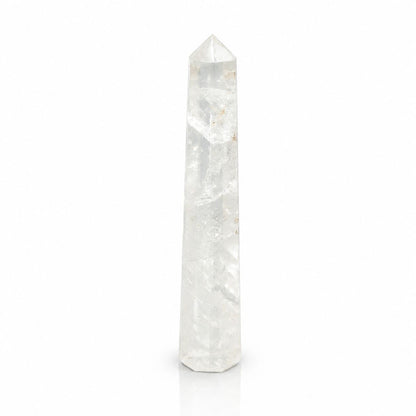 Ponta de Obelisco Cristal de Rocha — aprox. 17 cm