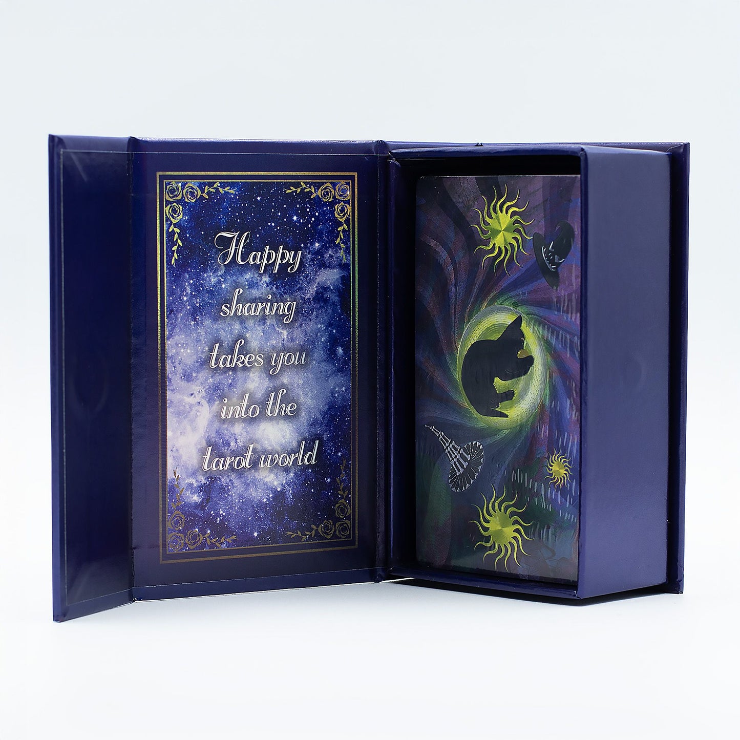 Cartas de Tarot com Lâmina Púrpura - Tarot da Bruxa