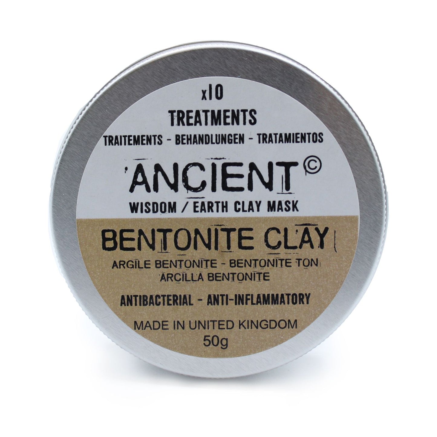 Argila Bentonite para Máscara Facial 50g