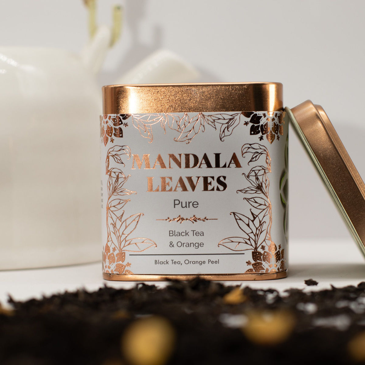 Chá Preto Orgânico com Laranja, 50 g