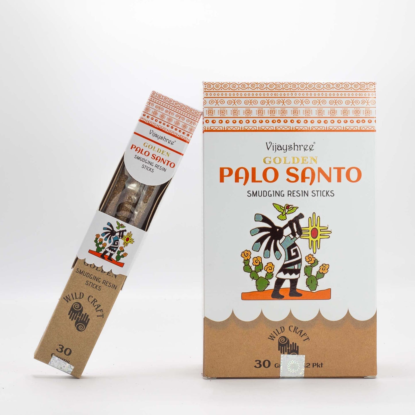 Incenso de Resina Dourado - Palo Santo