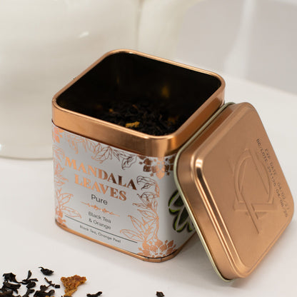 Chá Preto Orgânico com Laranja, 50 g