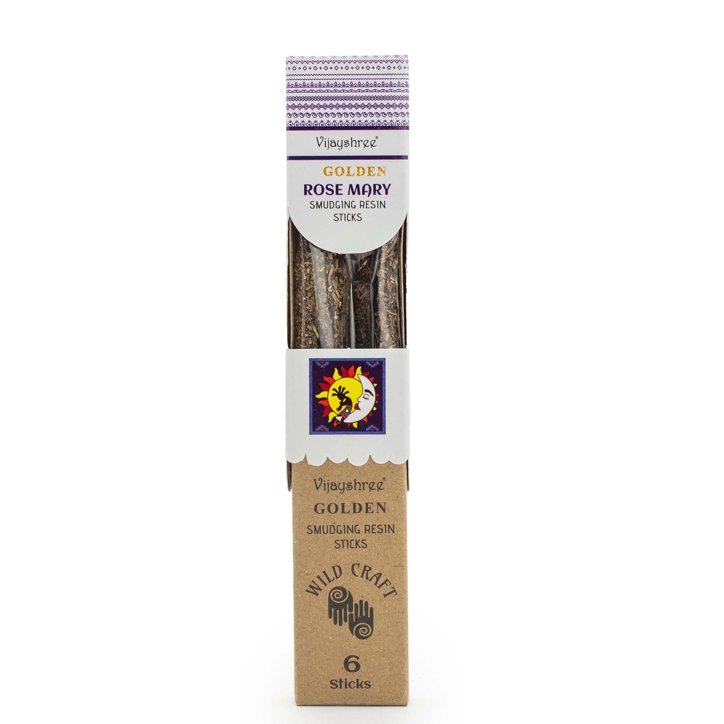 Incenso de Resina Dourado - Alecrim 30g