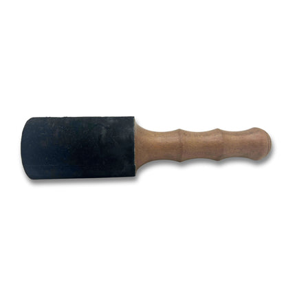 Batente de Madeira - 18x4cm - Asa Dupla Curva para Taça Tibetana