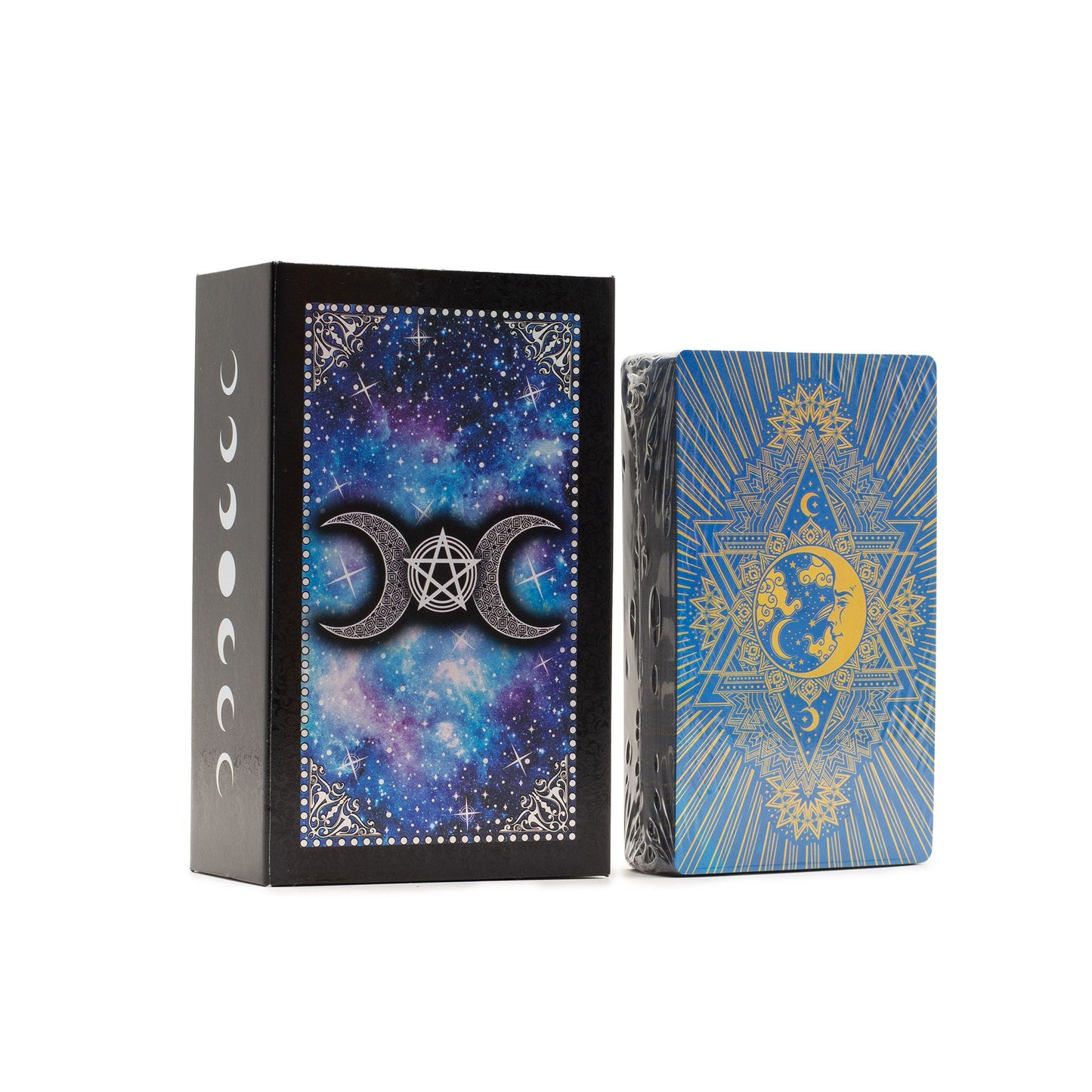 Cartas de Tarot com Lâmina Azul - Fases da Lua