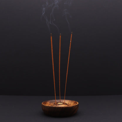 Disco Porta-Incenso para Cones e Incensos de Bastão - Buda