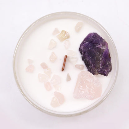Vela de Cristal Chakra - Chakra do Terceiro Olho (Ajna)