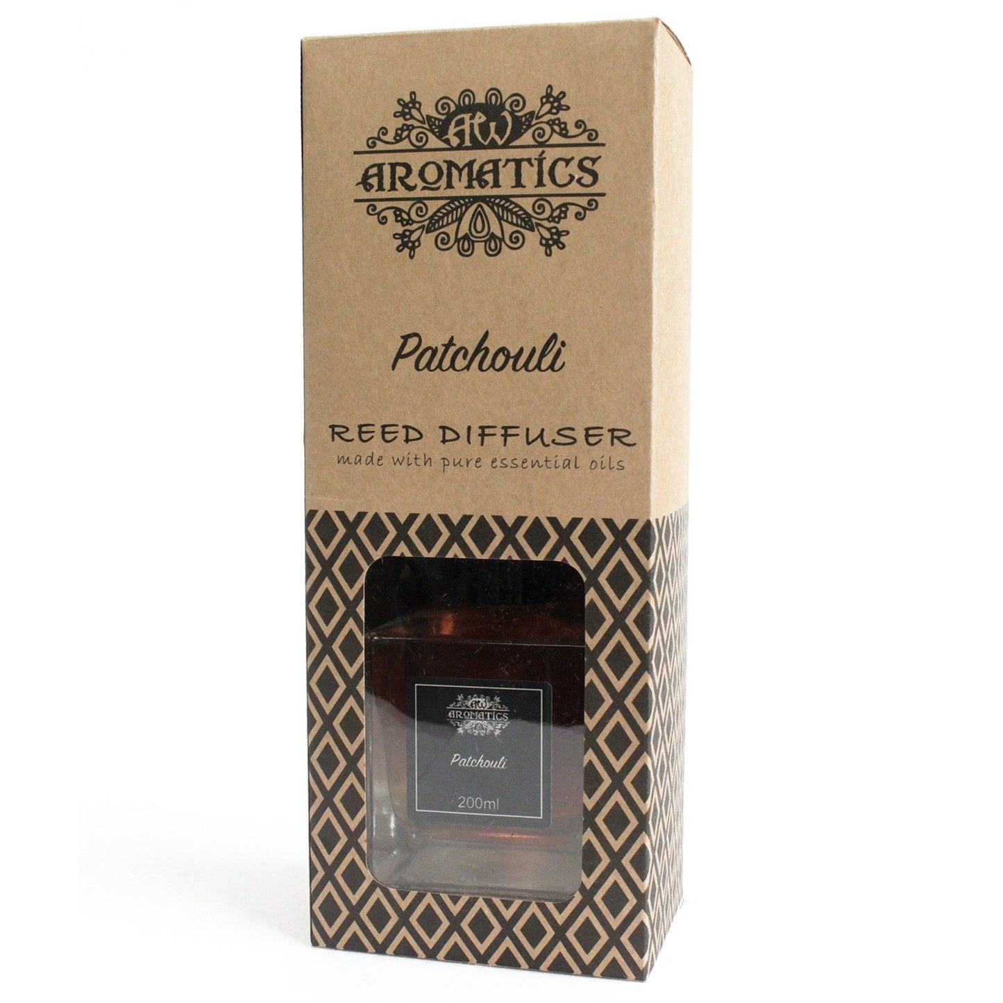 Difusor de Vareta com Óleos Essenciais - Patchouli