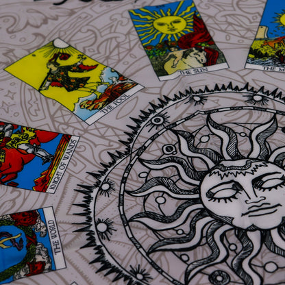 Pano para Leitura de Tarot - Árvore da Vida