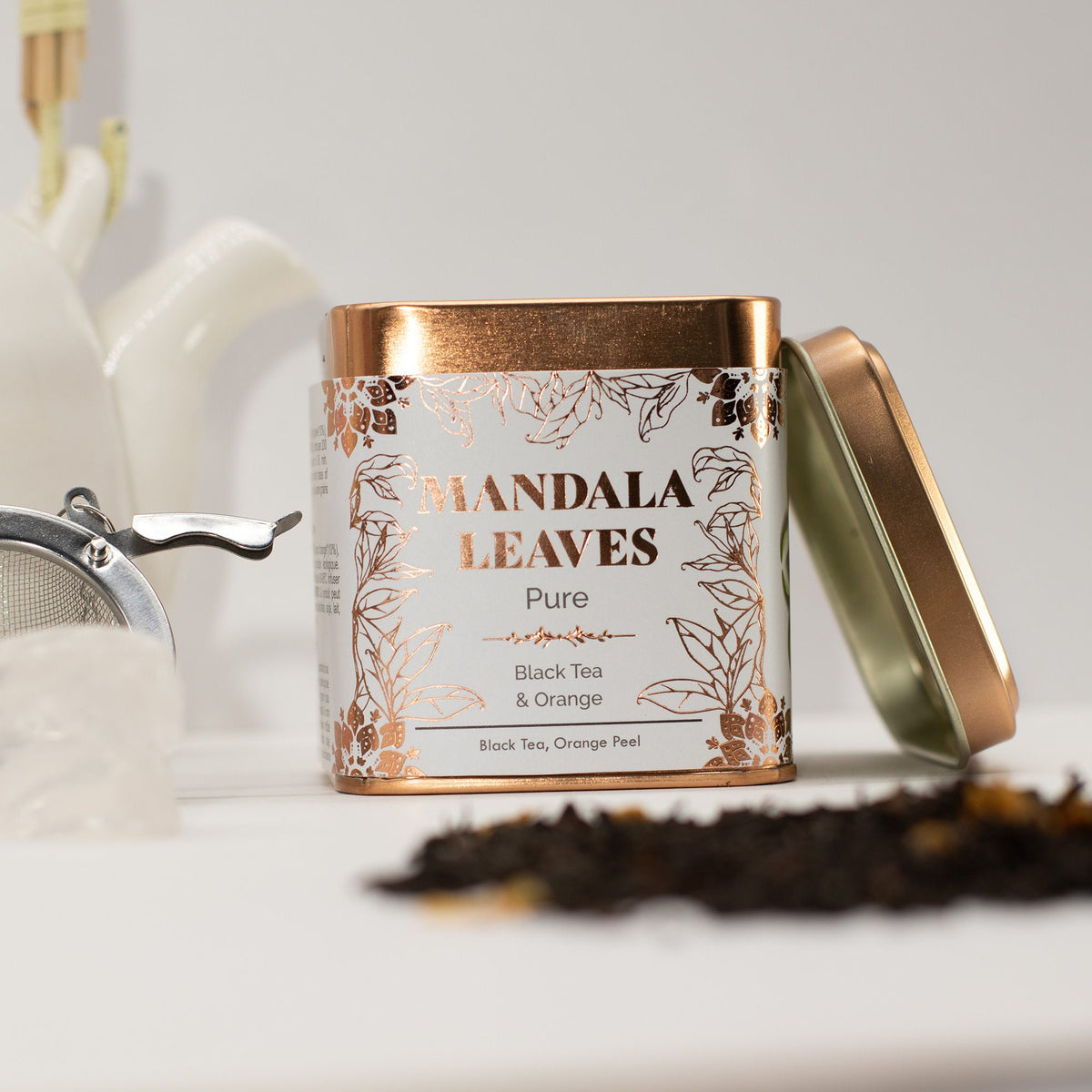 Chá Preto Orgânico com Laranja, 50 g