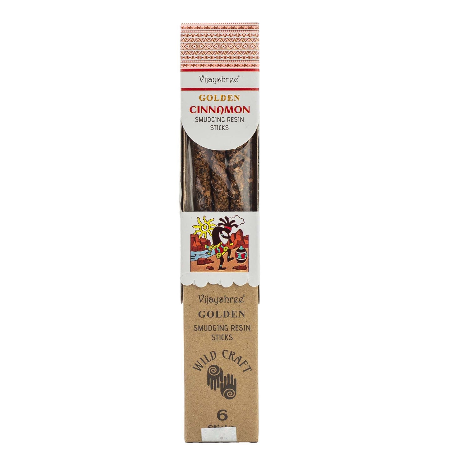 Incenso de Resina Dourado - Canela 30g