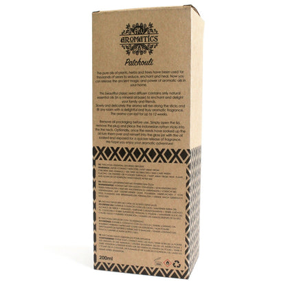 Difusor de Vareta com Óleos Essenciais - Patchouli