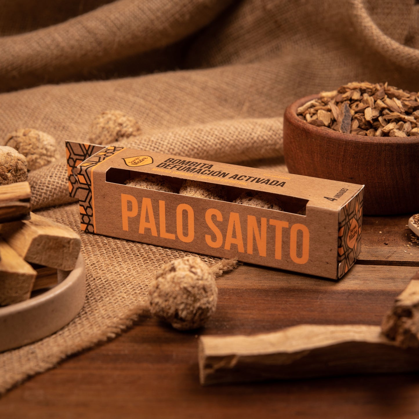 Bombitas de Defumação Palo Santo | Caixa de 4 - Sagrada Madre