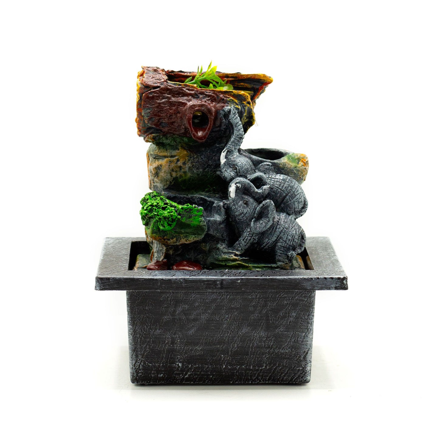 Fonte de Água de Interior - Elefante Apaixonado (15,5x20x13 cm)