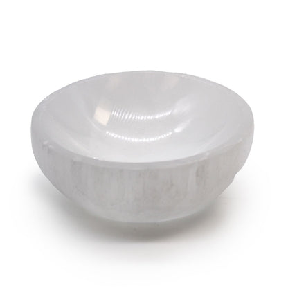 Tigela Redonda de Selenite 10cm