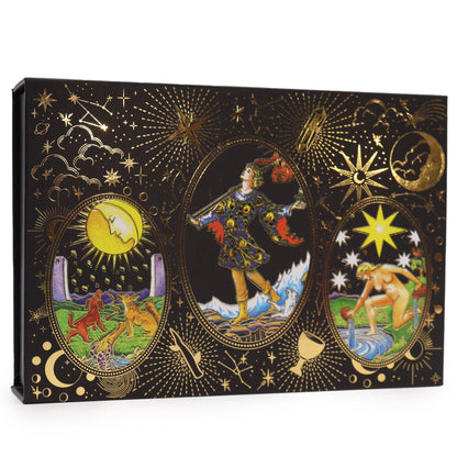 Tarot Folha Dourada - Que a Magia Comece - Set de Presente