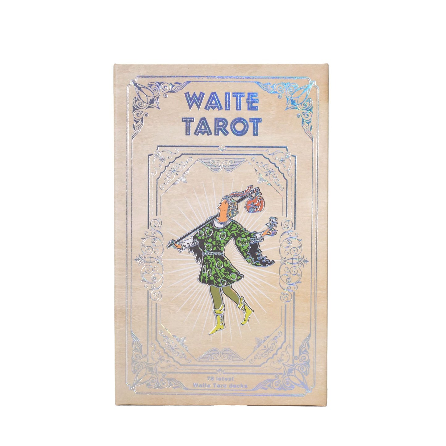 Cartas de Tarot Waite com Lâmina de Prata - com folheto