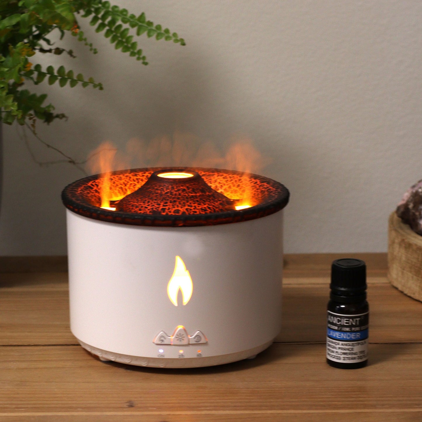 Difusor de Aroma Efeito Vulcão Médio - Duas Cores