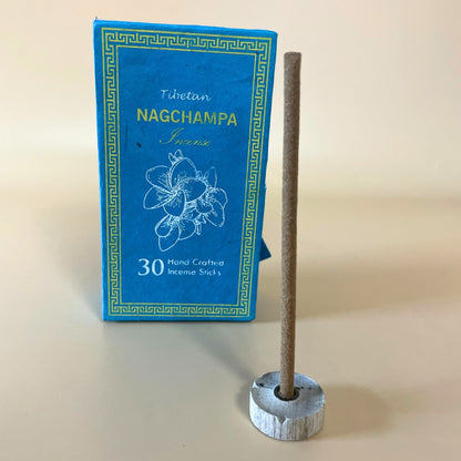 Set de Oferta de Incenso Tibetano do Himalaia - Nag Champa