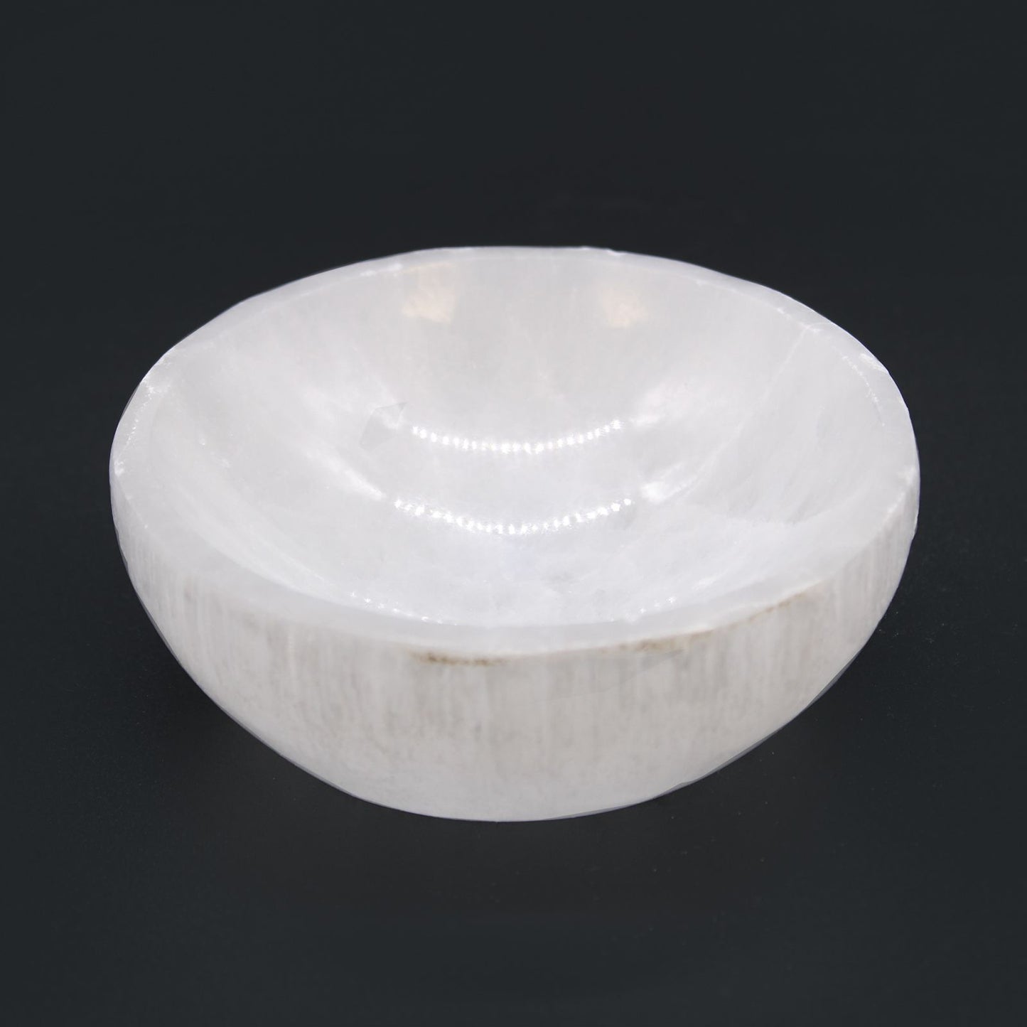 Tigela Redonda de Selenite 10cm