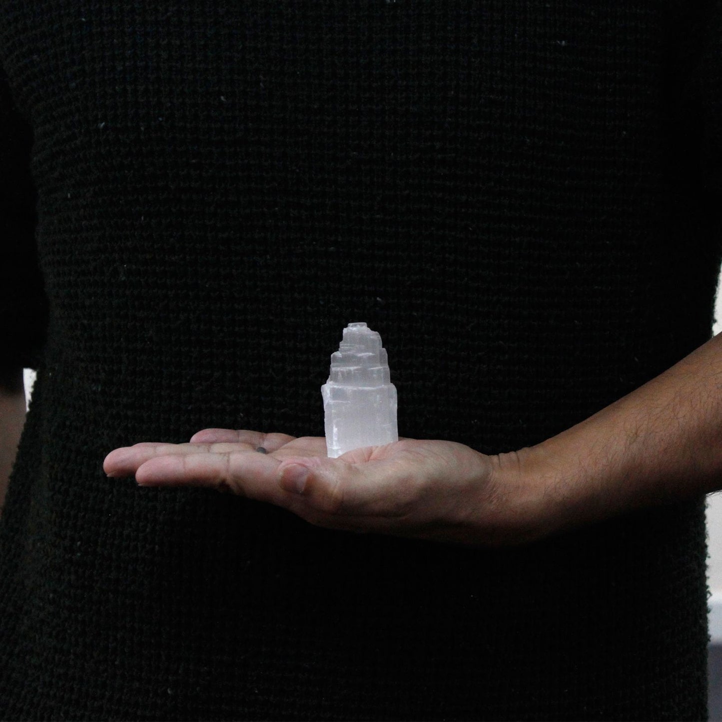 Torre de Selenite Natural - 5 cm