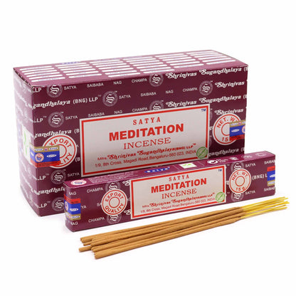 Incenso Satya Sticks 15g - Meditação