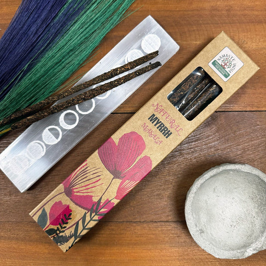 Incenso Botânico Natural Masala - Mirra 33g