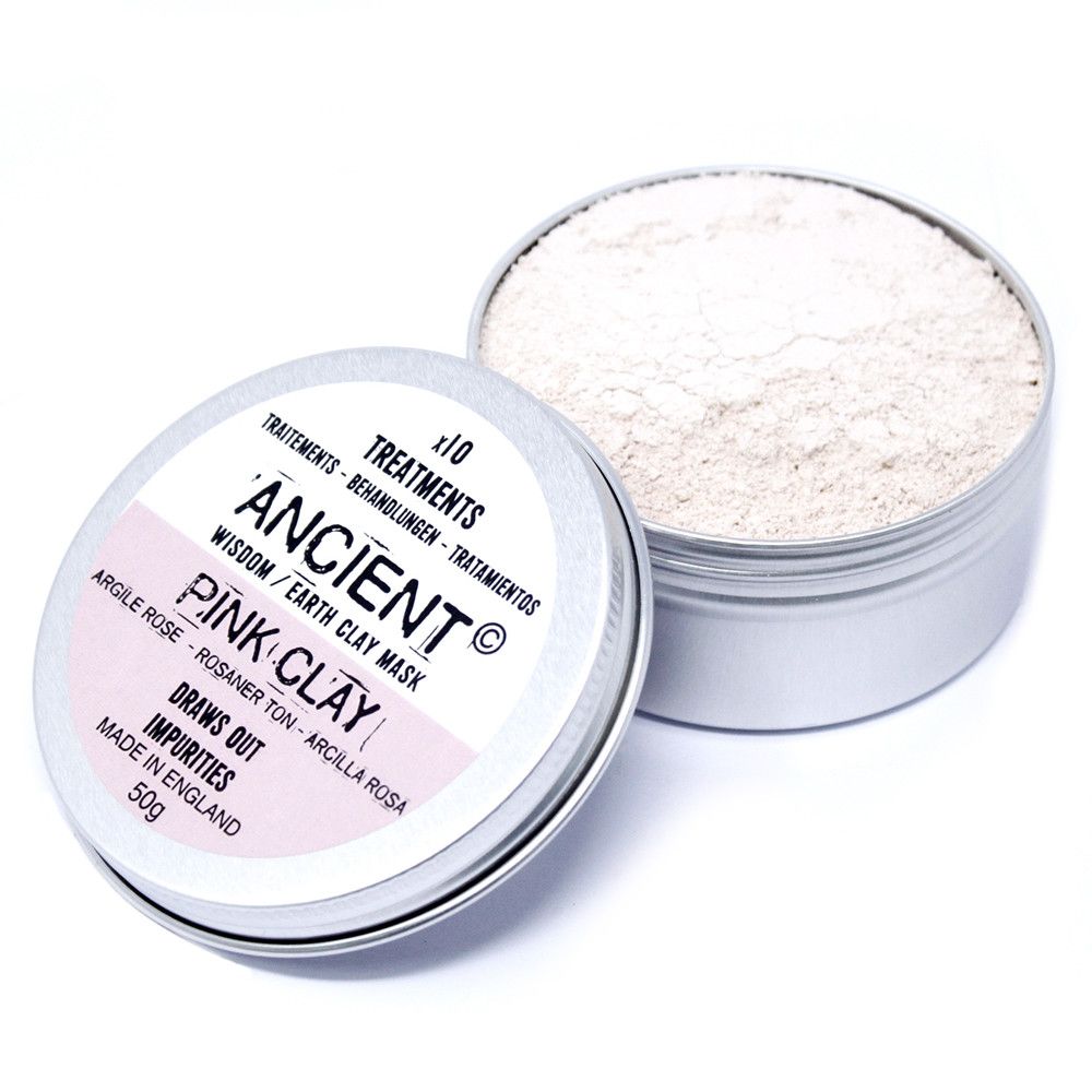 Argila Rosa para Máscara Facial 50g