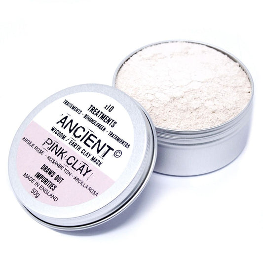 Argila Rosa para Máscara Facial 50g