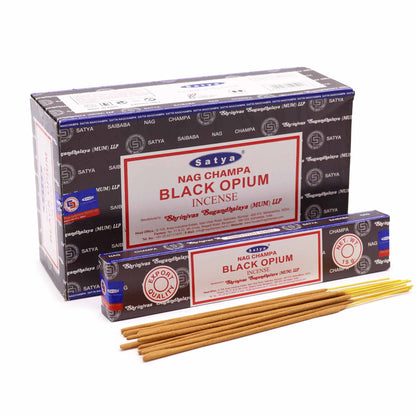 Incenso Satya Sticks 15g - Black Opium