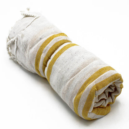 Toalha Hammam Spa 90x170 cm — Amarelo Amanhecer