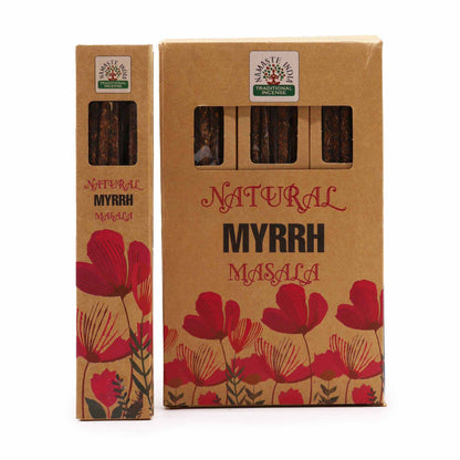 Incenso Botânico Natural Masala - Mirra 33g