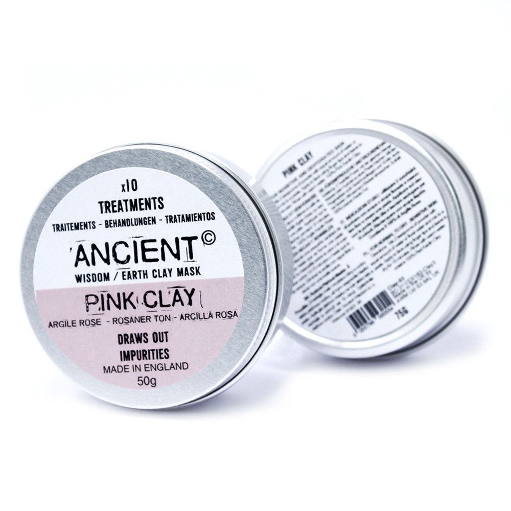 Argila Rosa para Máscara Facial 50g