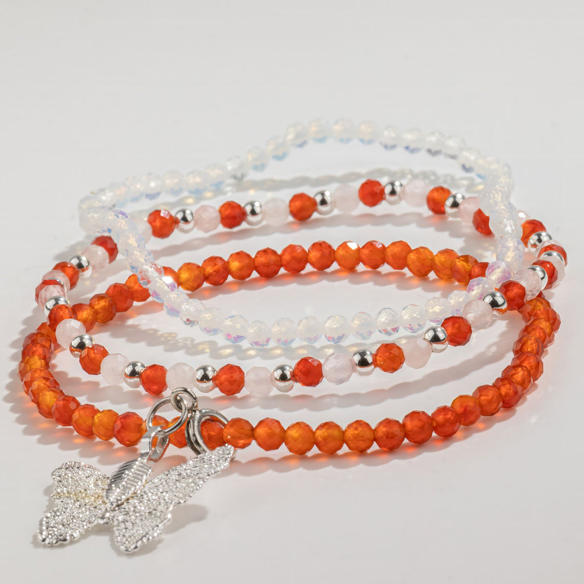 Conjunto de Pulseiras Ninfa Lua de Sangue