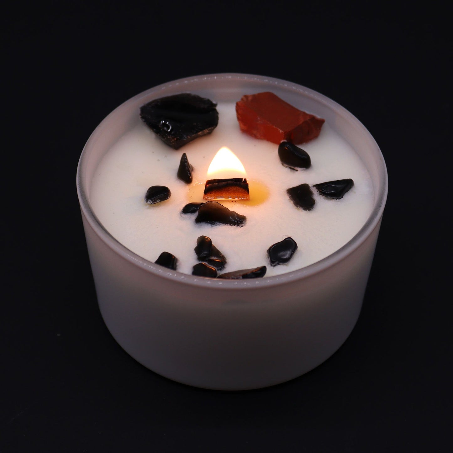 Vela de Cristal Chakra - Chakra Raíz (Muladhara)