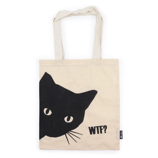 Bolsa Tote Icónica Nomad Sari - Black Cat - Natural 4oz