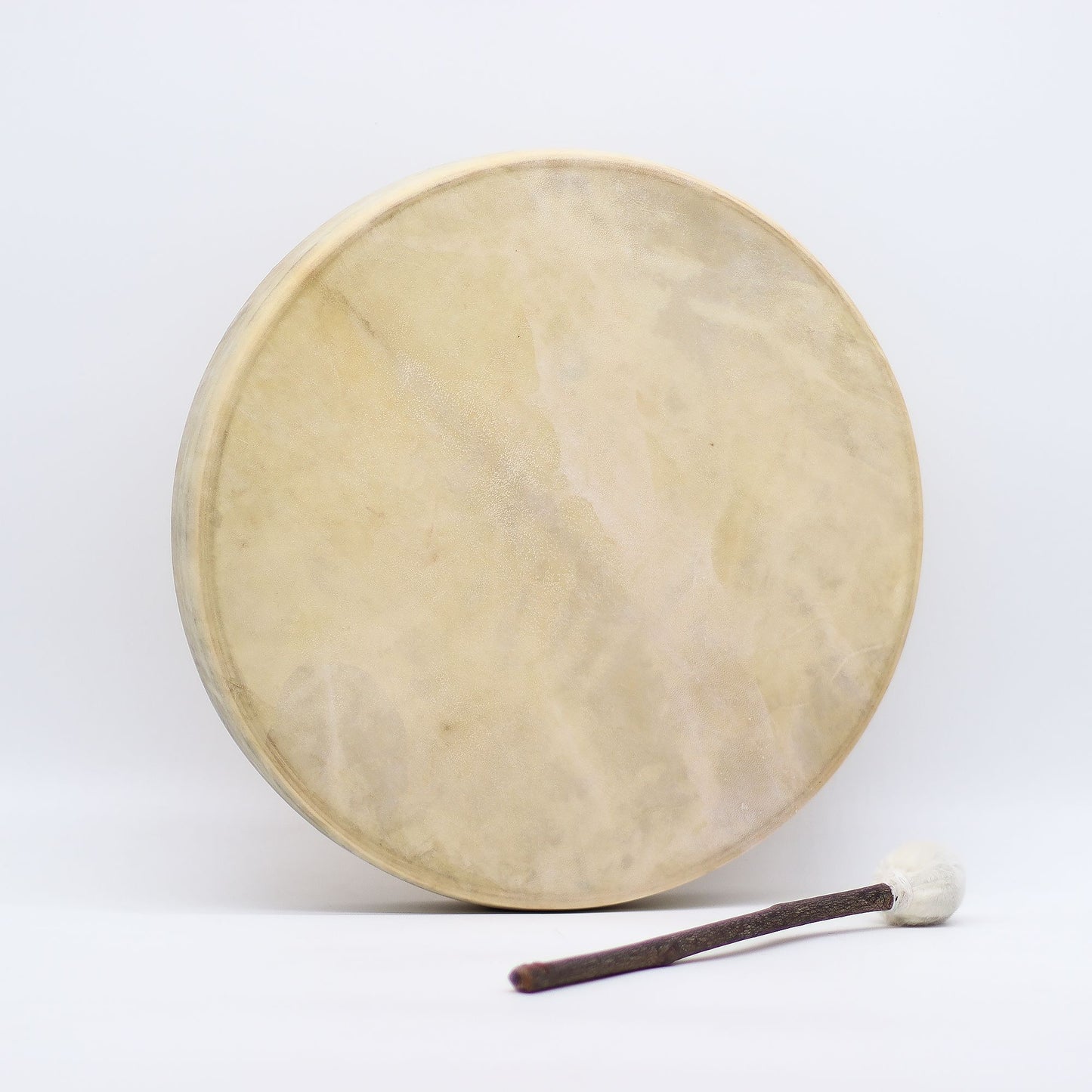 Tambor Xamânico Espírito da Águia e Baqueta - Afinável - 40 cm