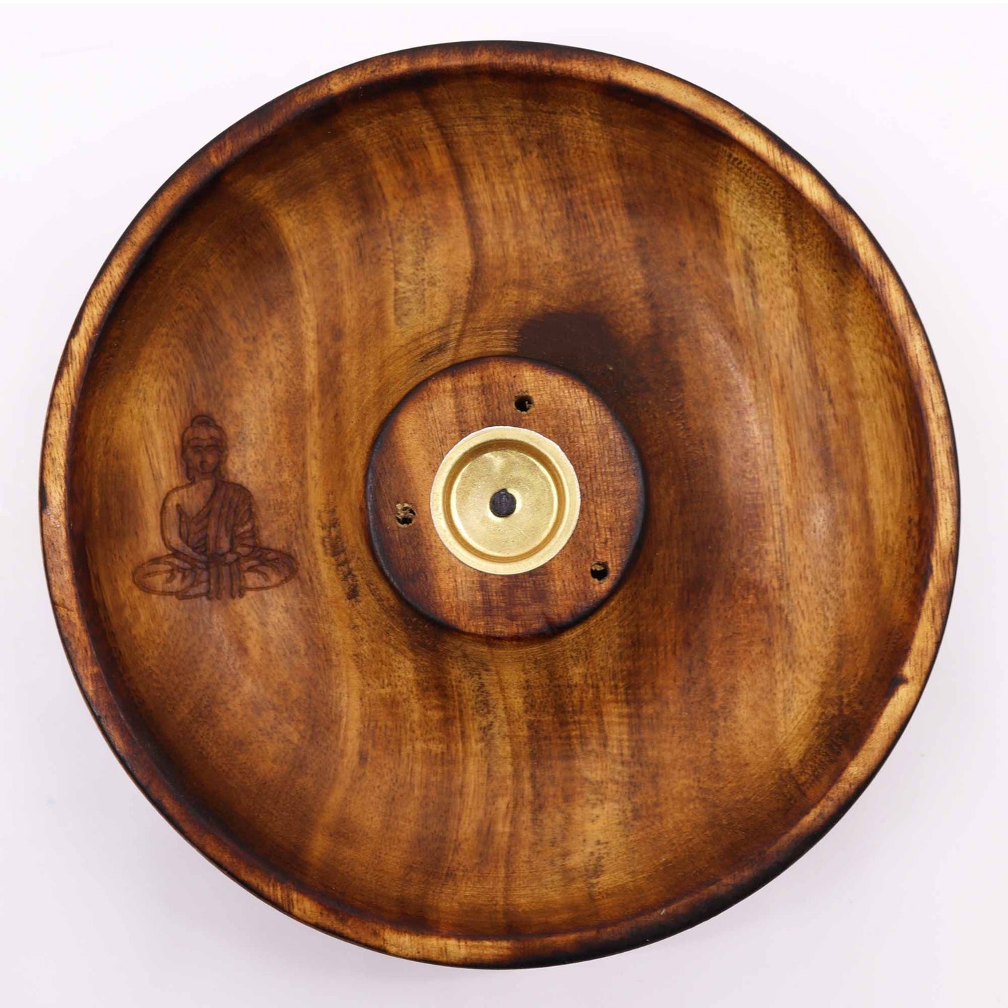 Disco Porta-Incenso para Cones e Incensos de Bastão - Buda