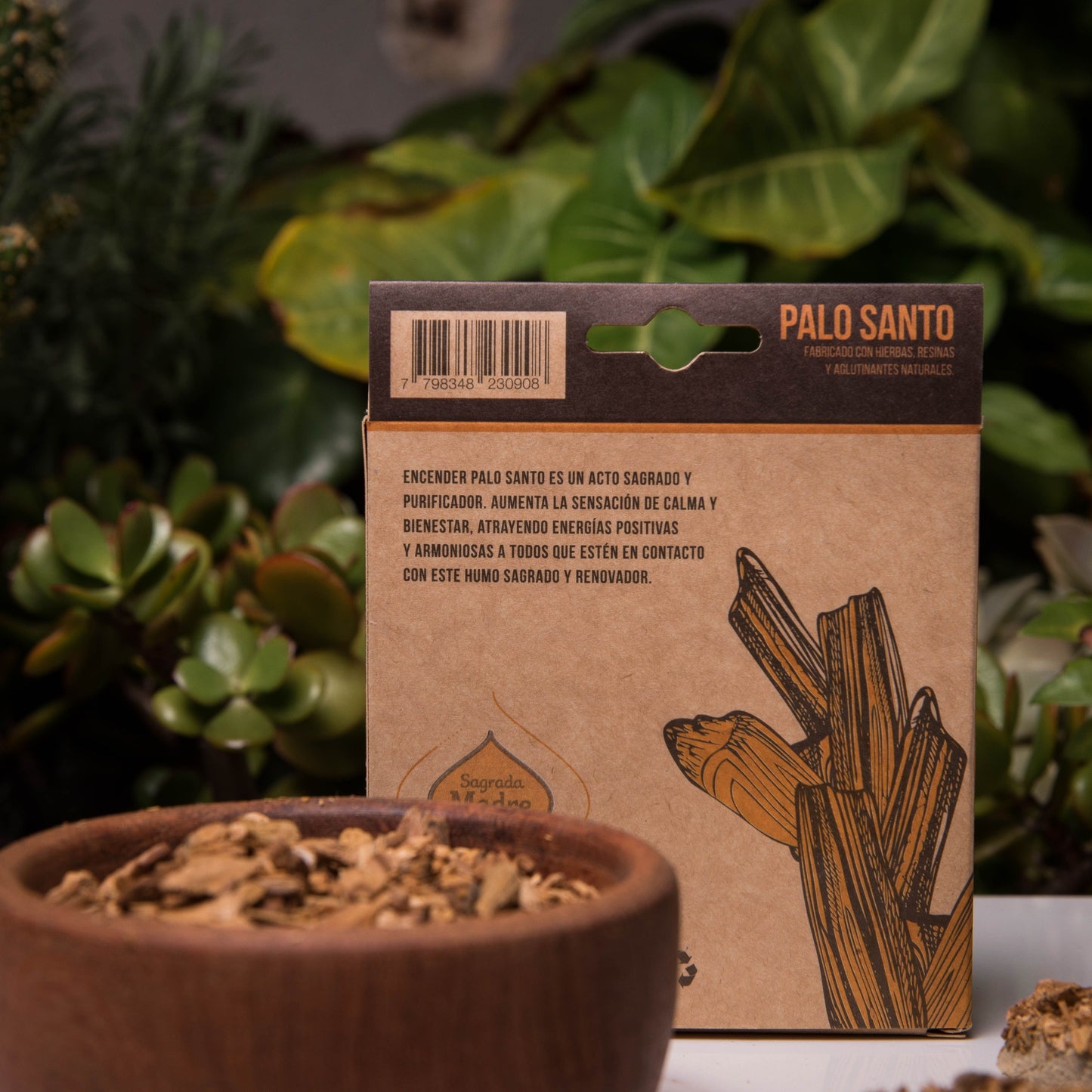 Pastilhas de Incenso em Resina X4 - Palo Santo