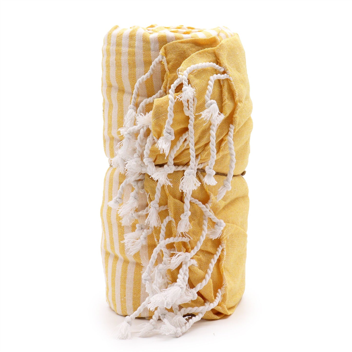 Toalha Pareo de Algodão 100x180 cm — Amarelo Sol