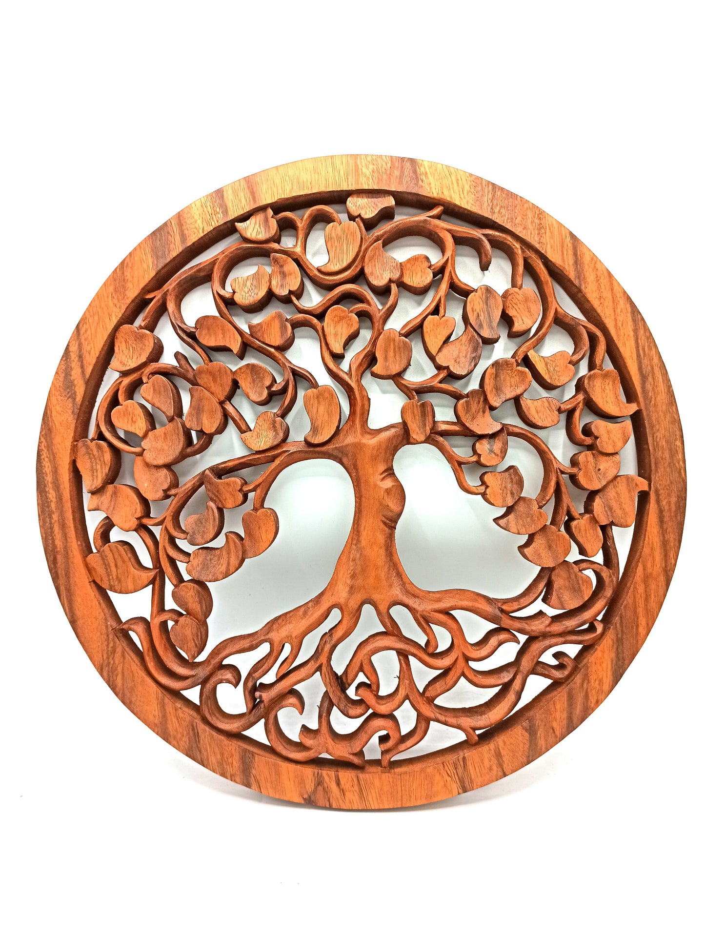 Painel de Madeira - Árvore da Vida Amor - 40cm